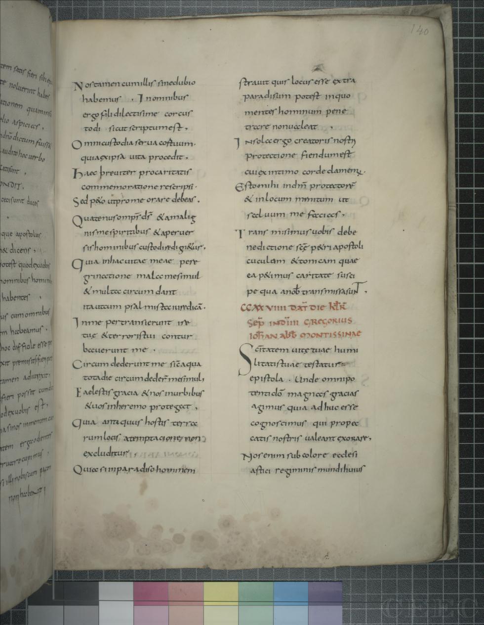 manuscript Cologne 92 - f.140a